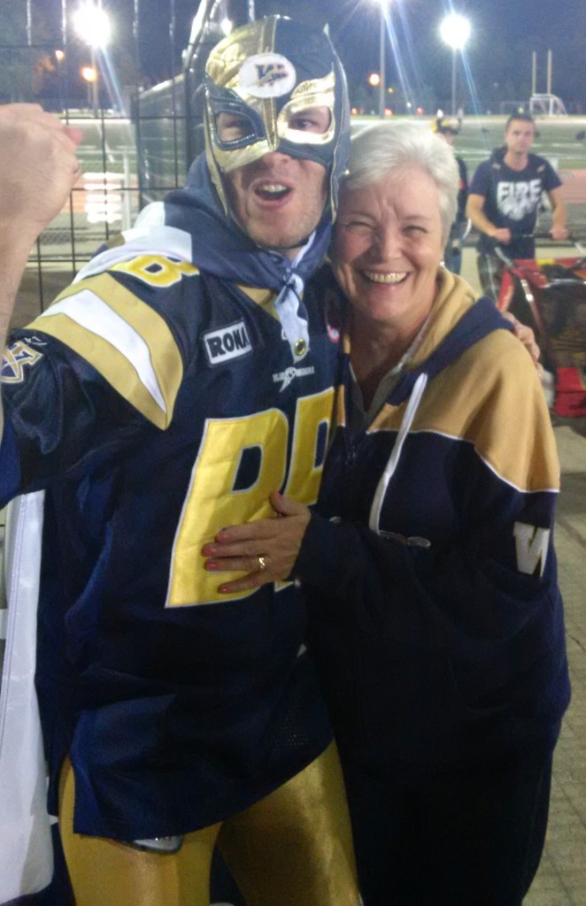 This is probably the first I've ever wanted to be nice to the Bombers' Coach's mom.