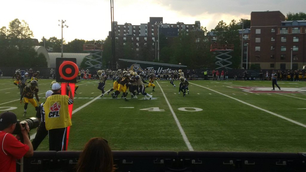 Great view, horrible seats.